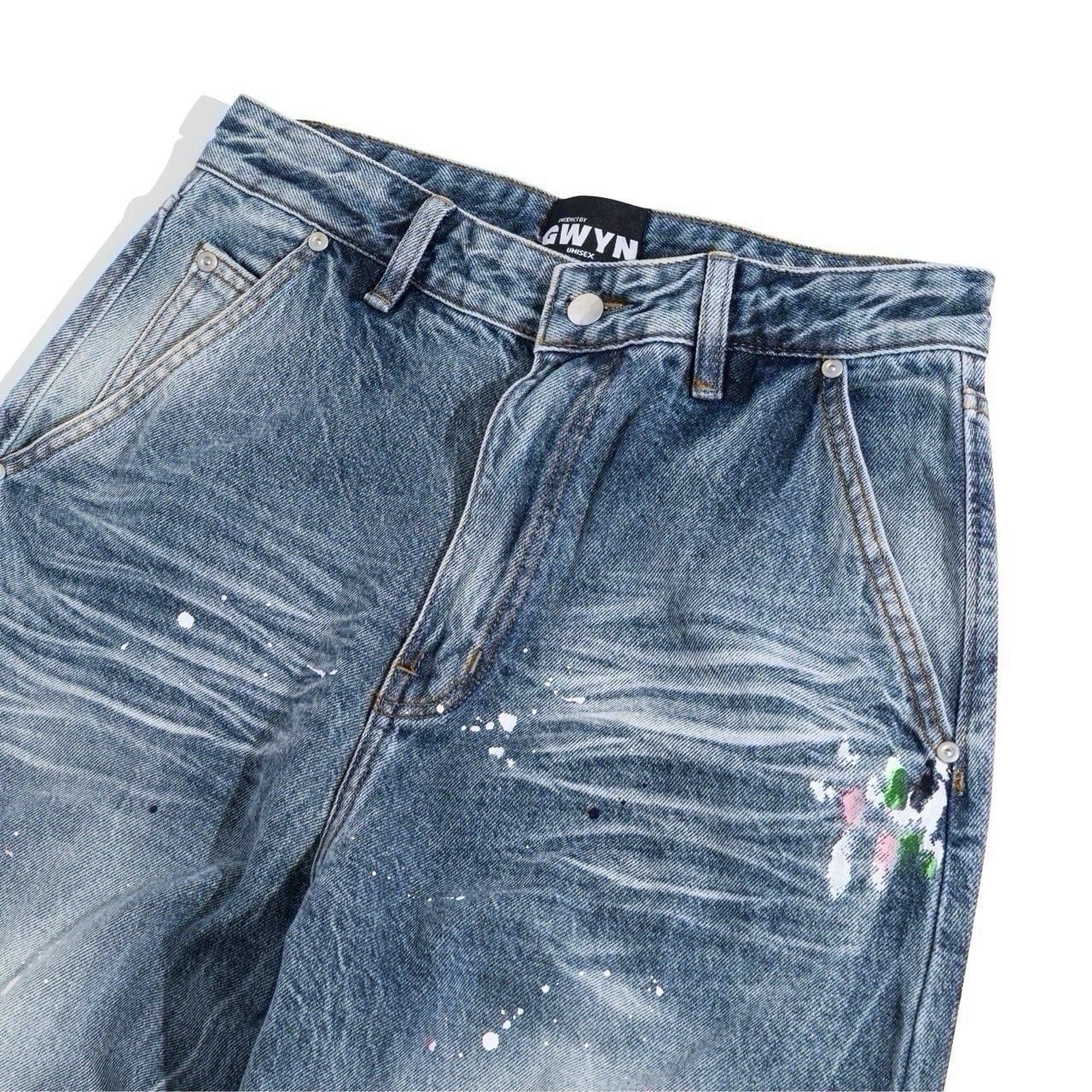  GWYN BAGGY JEANS/ SKY BLUE 