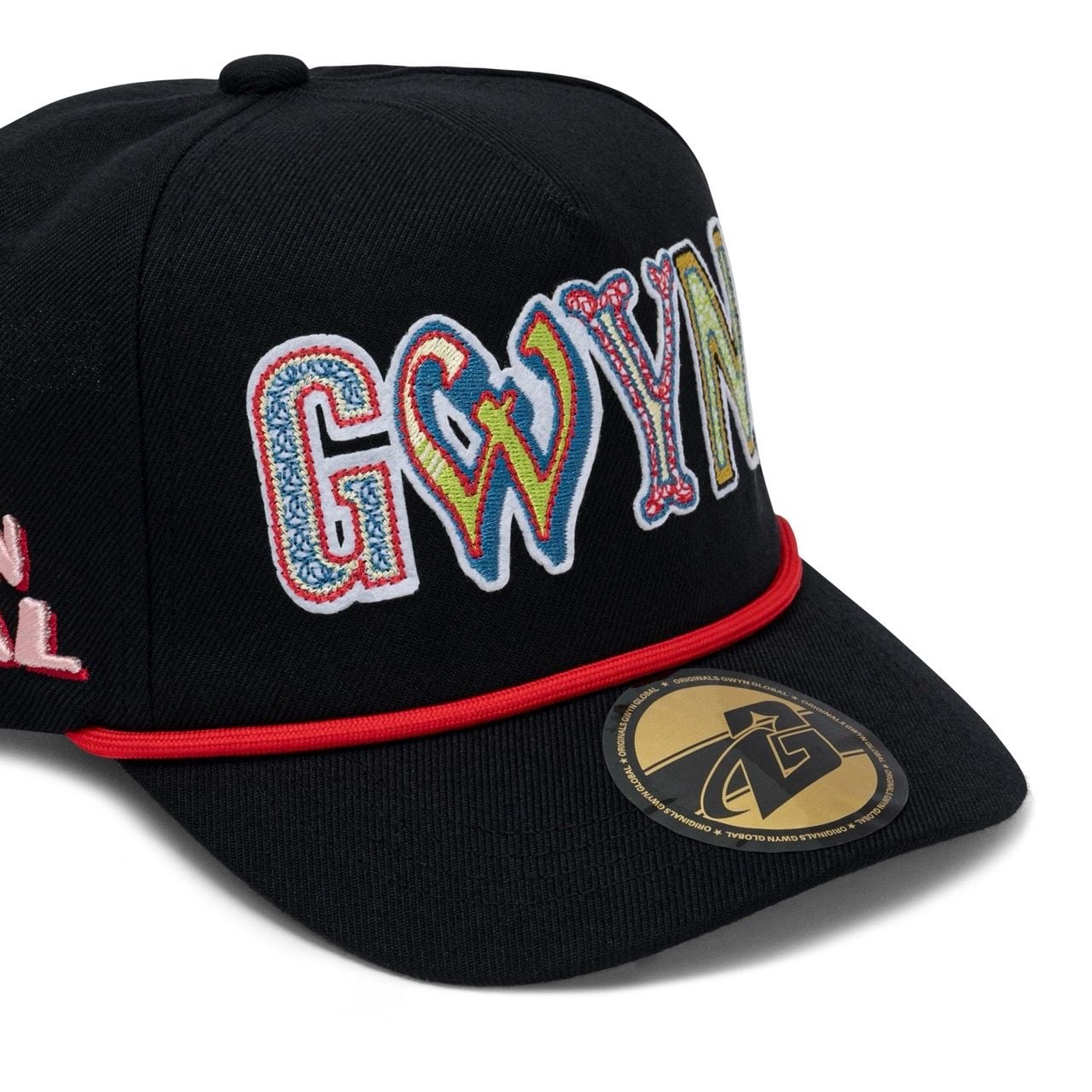  GWYN LEGACY GOLF CAP/ BLACK 