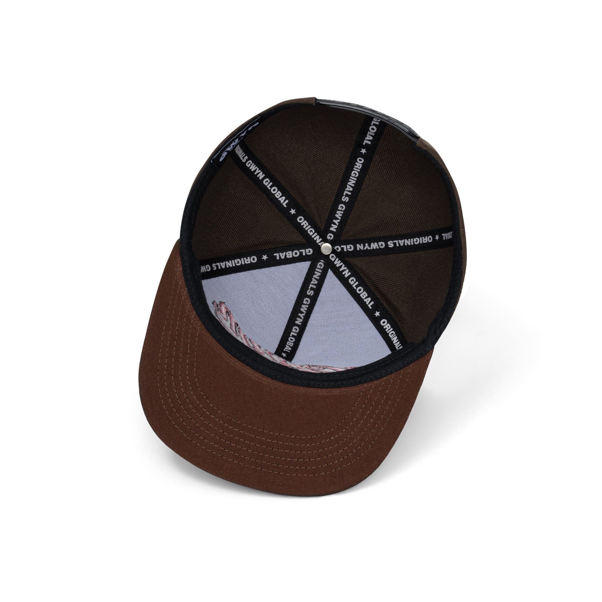  GWYN SCRIPT CAP/ DARK MOCHA 