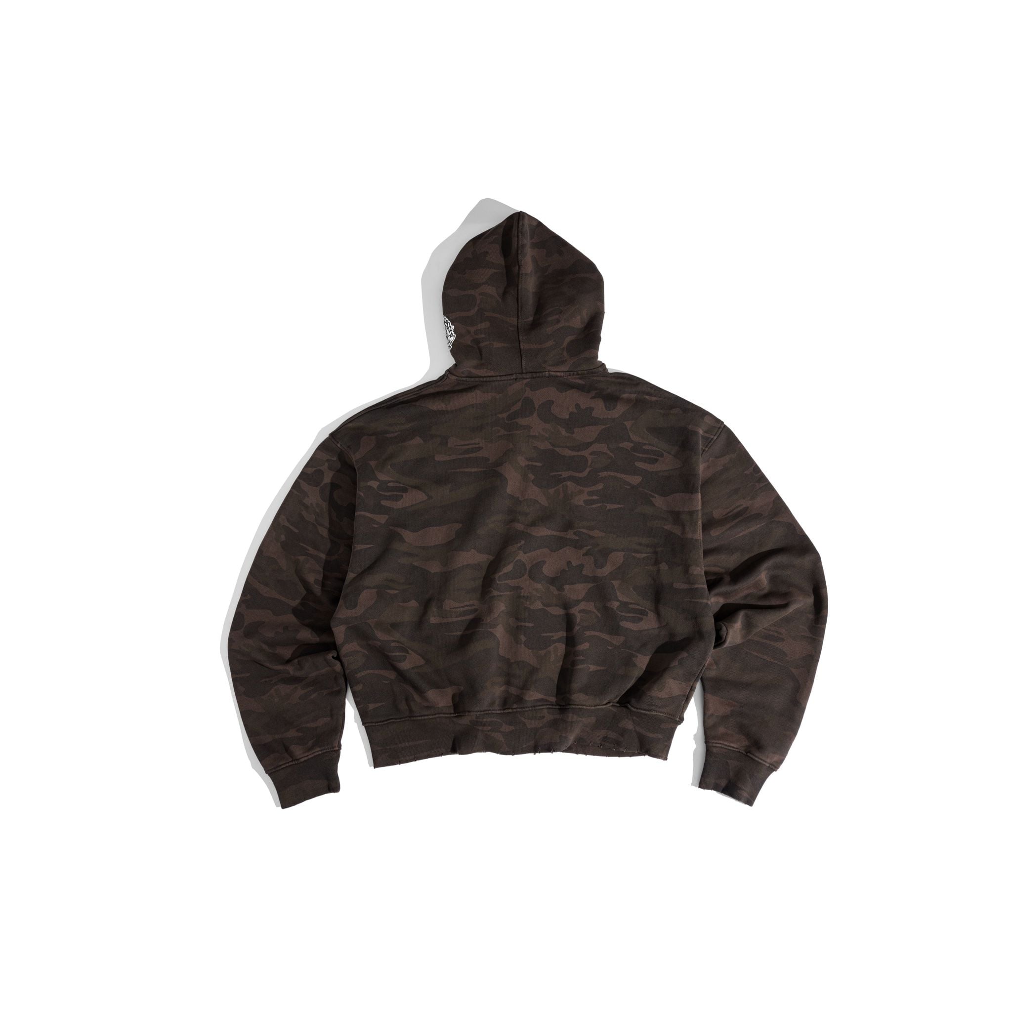  GWYN CAMO HEAVY WASH ZIP 