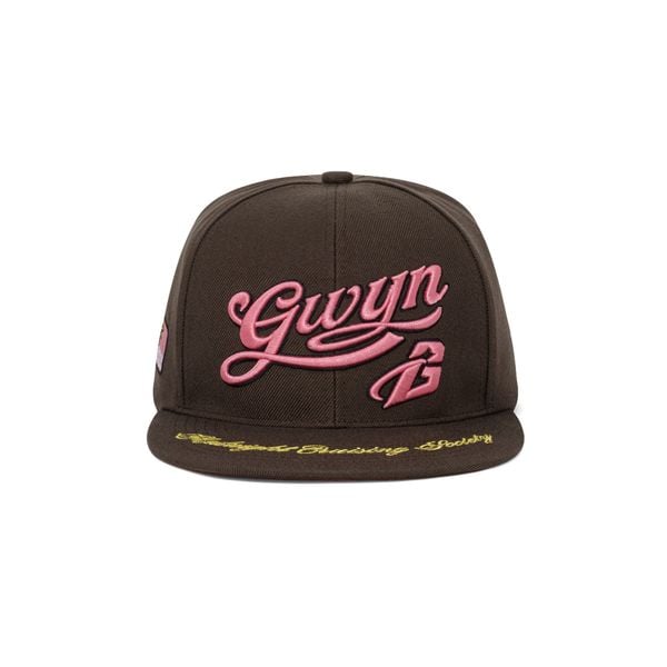  GWYN SCRIPT CAP/ DARK MOCHA 