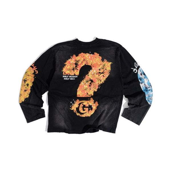  GWYN OMG GIRL WASH LONG SLEEVED T-SHIRT 