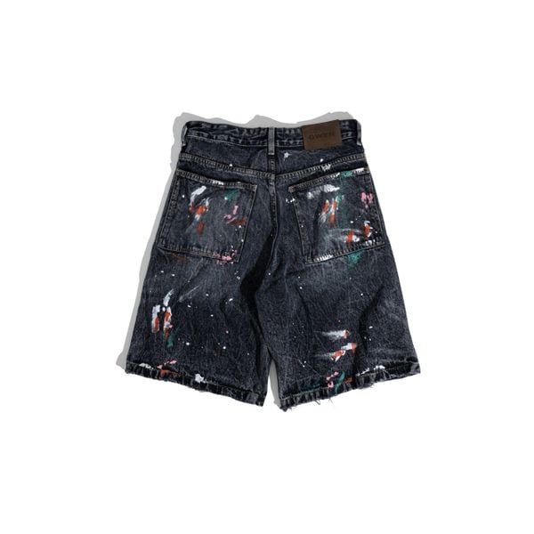  GWYN MID RISE LOOSE BAGGY SHORT 