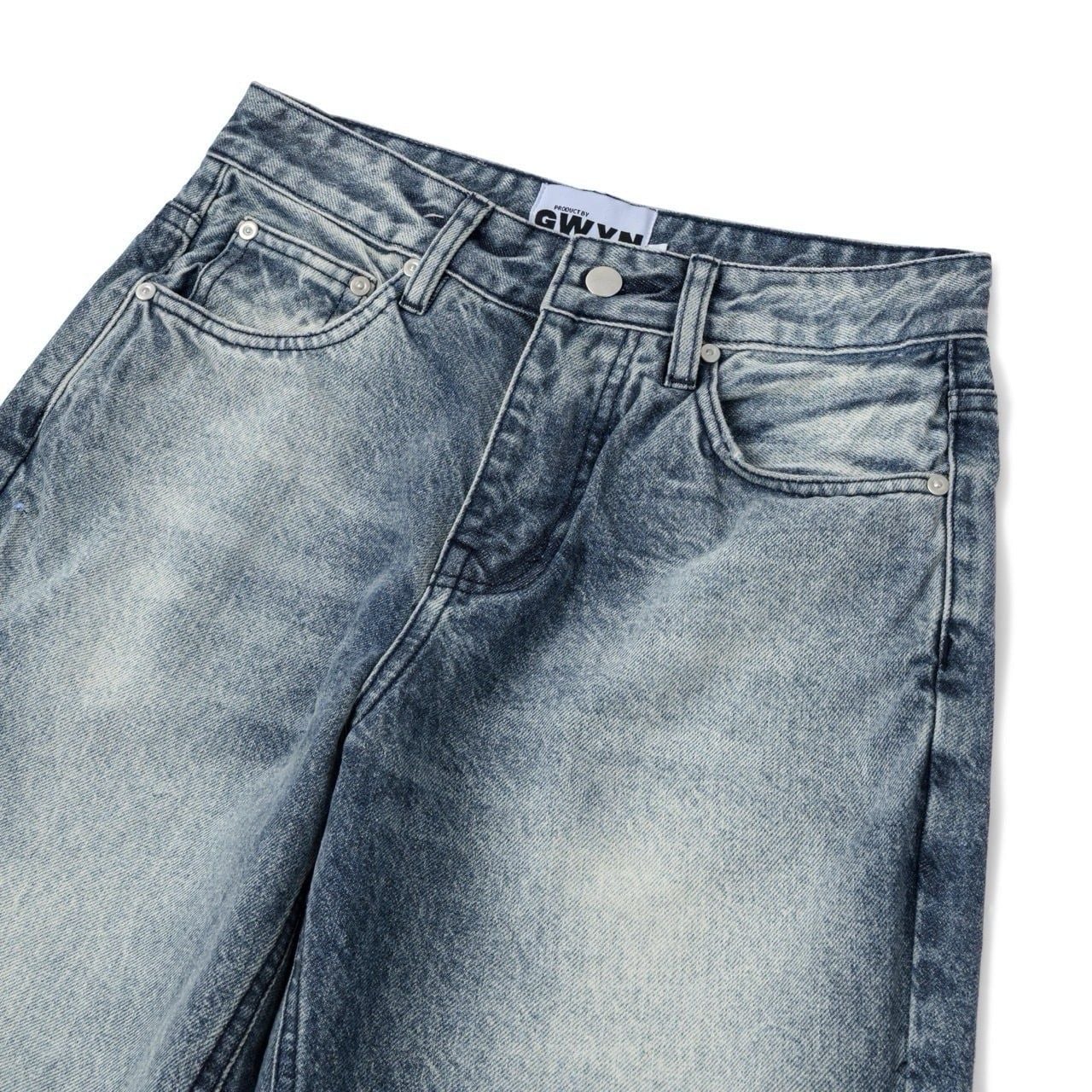  GWYN RIPPED FLARE JEANS 