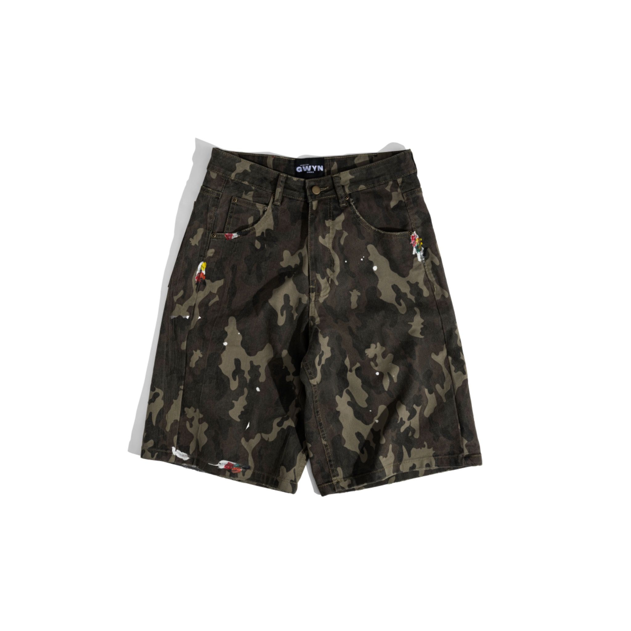  GWYN CAMO BAGGY SHORTS 