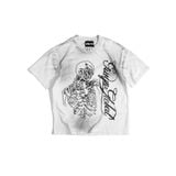  GWYN SKELETON WASH T-SHIRT 