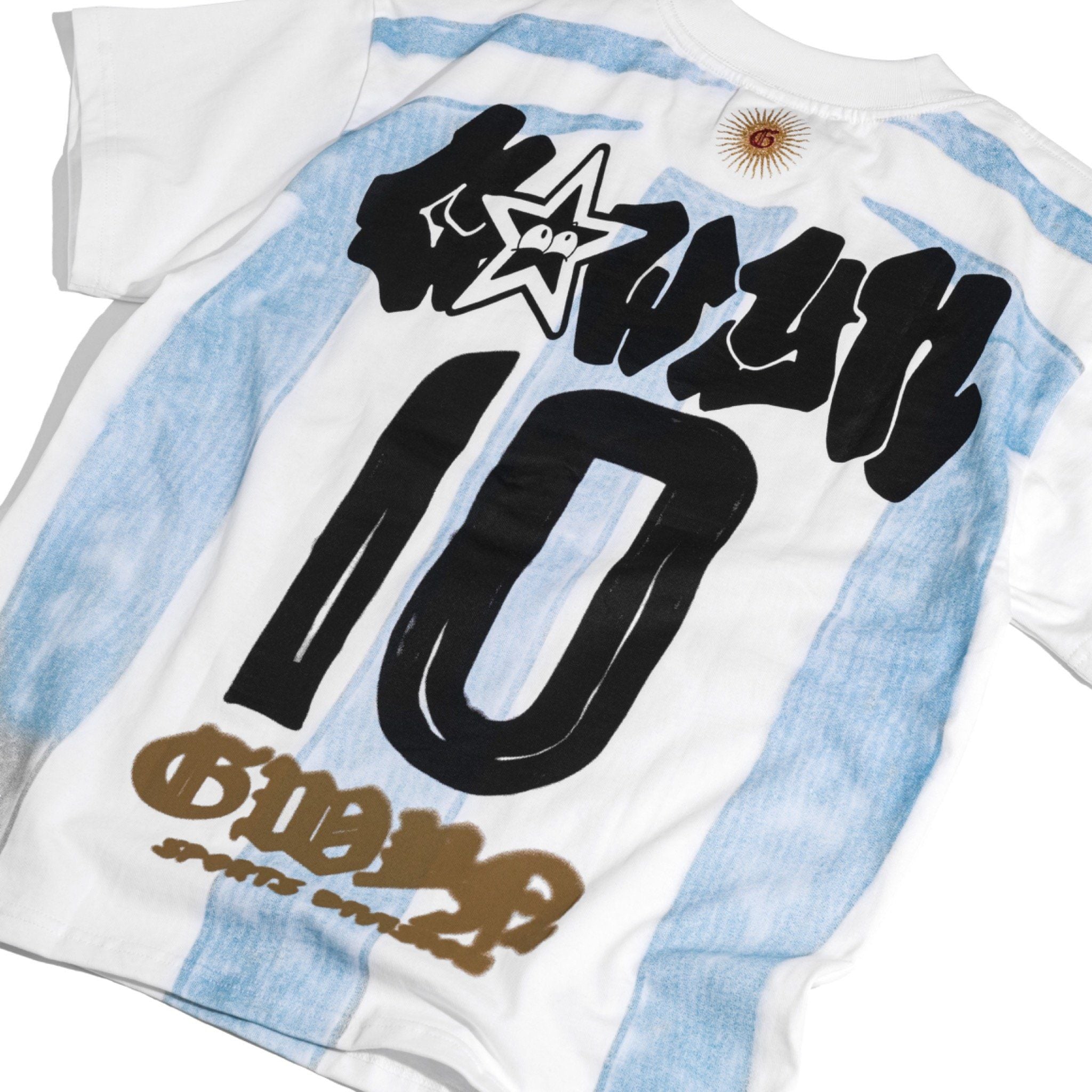  GWYN GRAPHIC FOOTBALL ARG PRINT T-SHIRT 