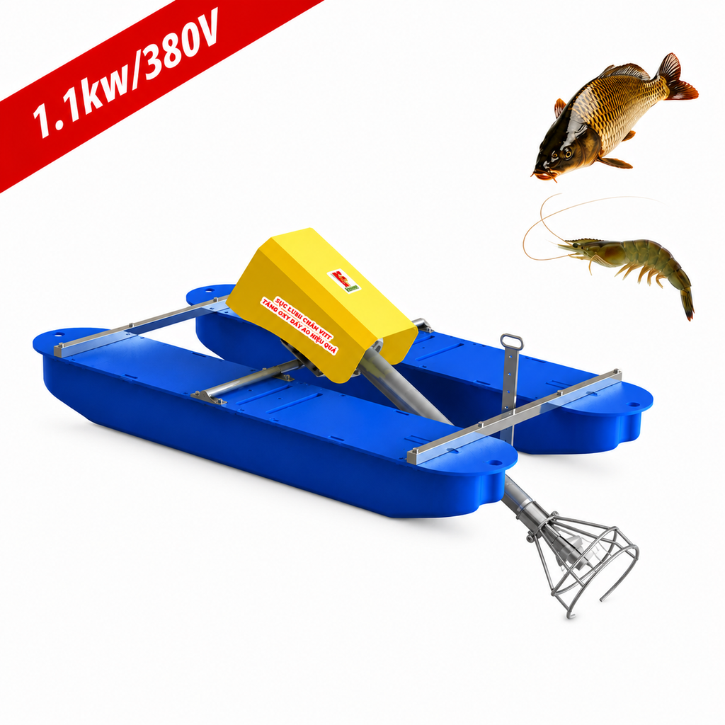 Sục Khí FarmX - Oxy Jet Trên I Công Suất 1.1KW