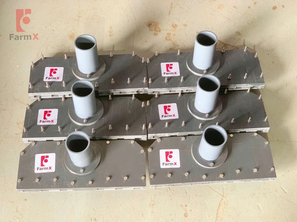 Đĩa Sục Khí Oxy 6 Tia - Tạo Oxy, Tạo Dòng Chảy Trong Ao