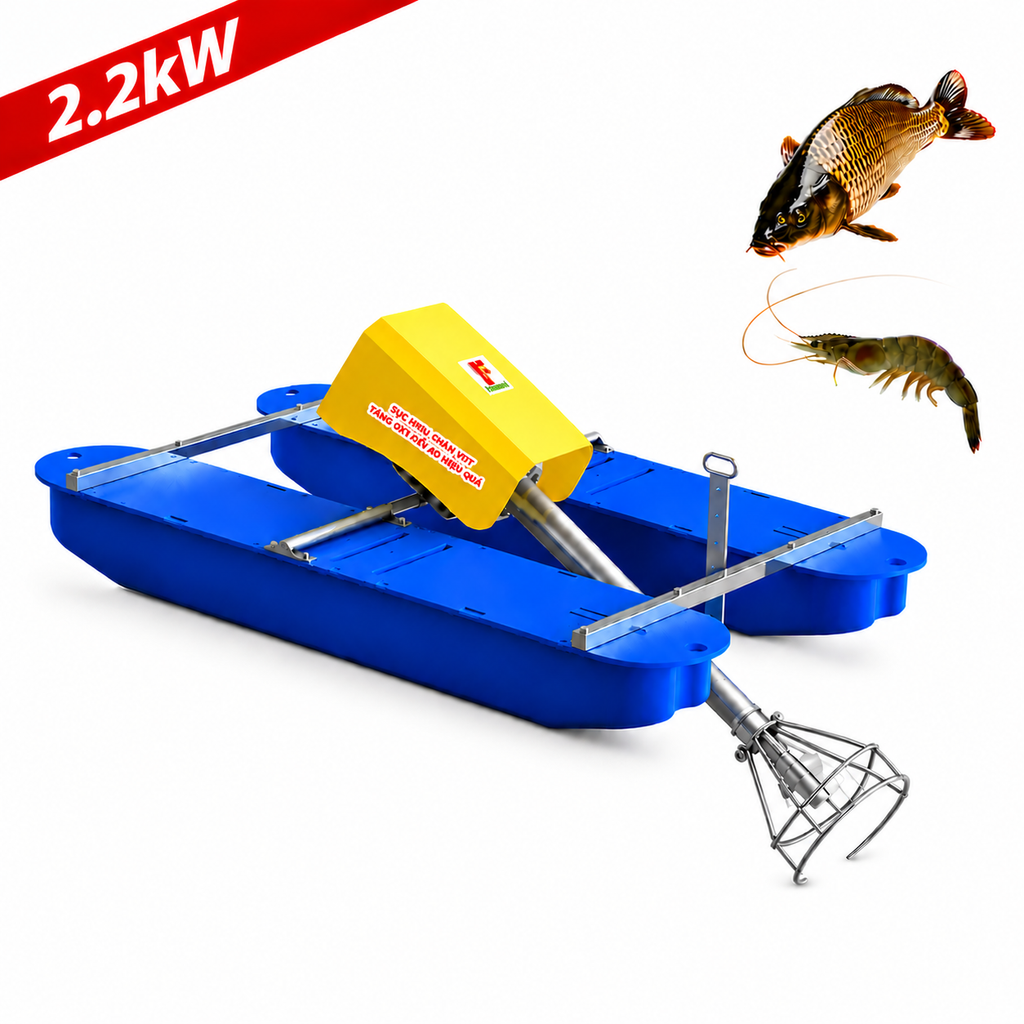 Sục Khí FarmX - Oxy Jet Trên I Công Suất 2.2KW