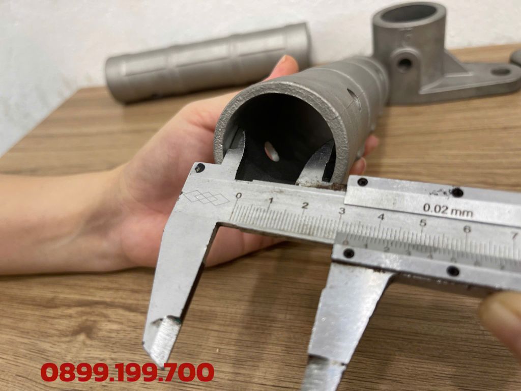 Nối Thẳng Inox 304 Đúc Nguyên Khối - Phụ Kiện Bộ Quạt Tạo Dòng Chắc Chắn, Chống Ăn Mòn