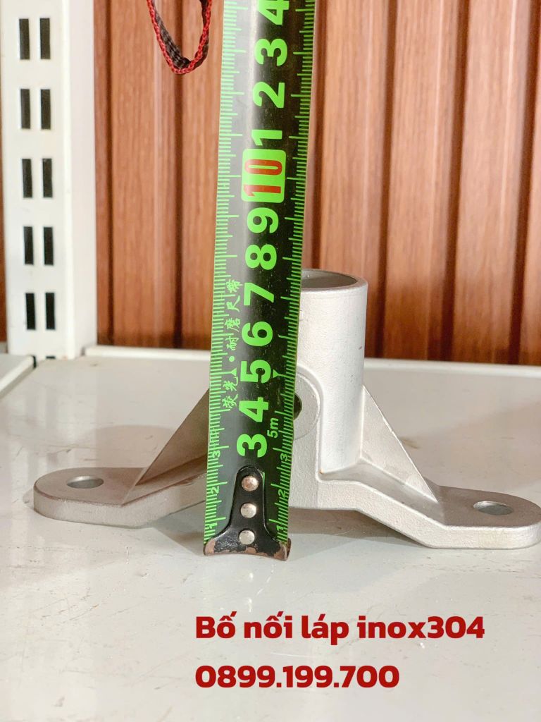 Nối Bố Inox 304 Đúc Nguyên Khối - Phụ Kiện Bộ Quạt Tạo Dòng Chắc Chắn, Chống Ăn Mòn