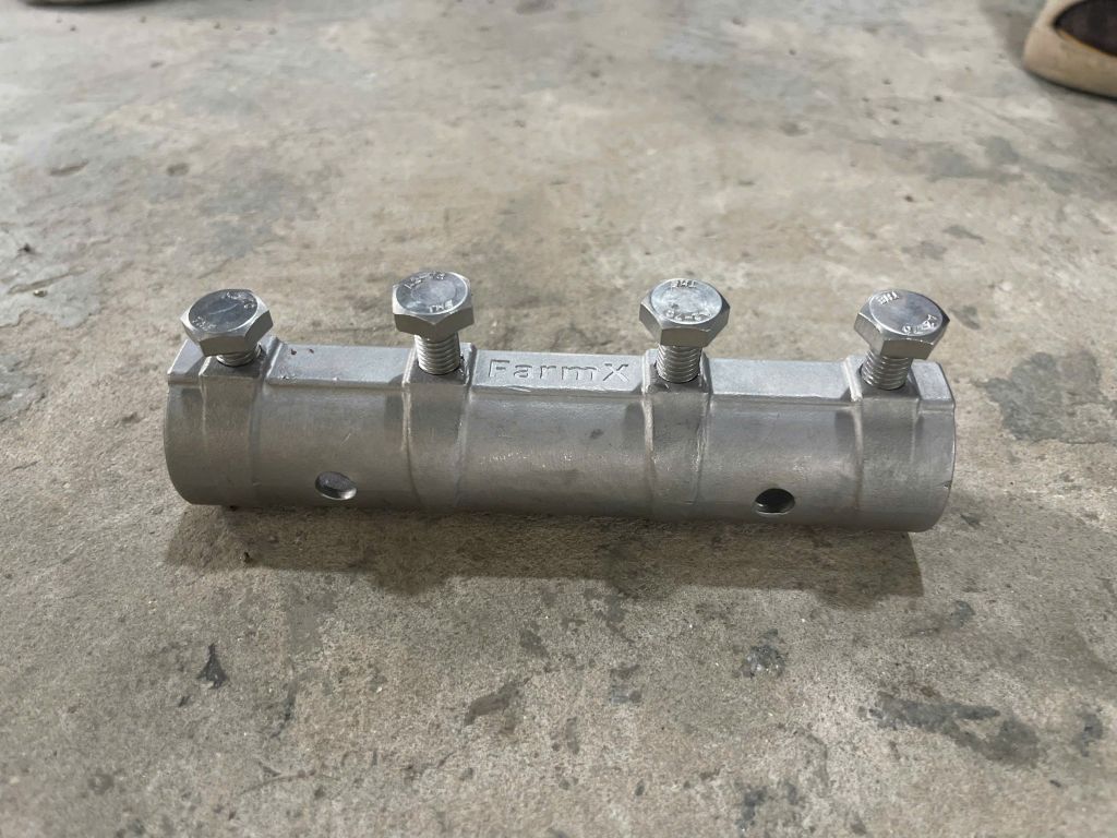Nối Thẳng Inox 304 Đúc Nguyên Khối - Phụ Kiện Bộ Quạt Tạo Dòng Chắc Chắn, Chống Ăn Mòn