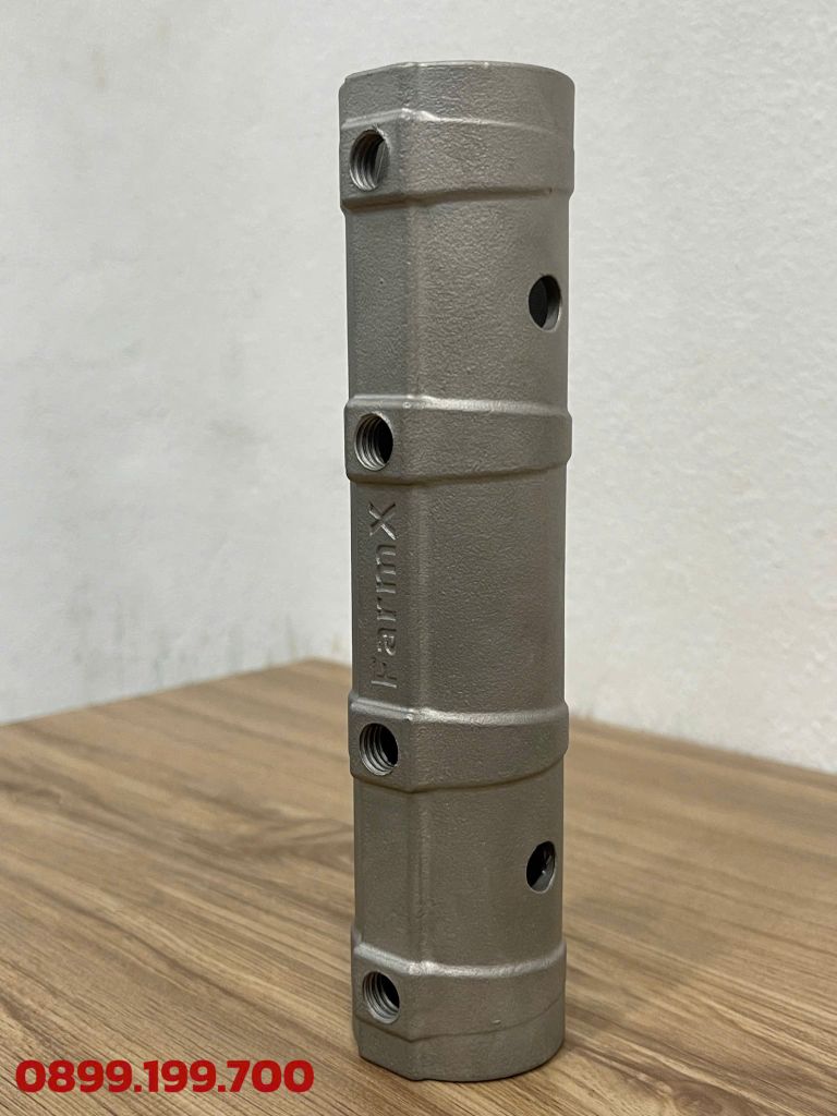 Nối Thẳng Inox 304 Đúc Nguyên Khối - Phụ Kiện Bộ Quạt Tạo Dòng Chắc Chắn, Chống Ăn Mòn