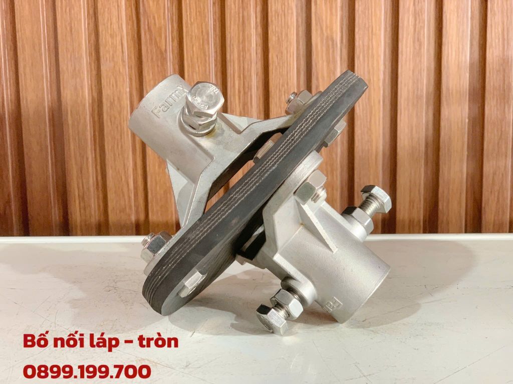 Nối Bố Inox 304 Đúc Nguyên Khối - Phụ Kiện Bộ Quạt Tạo Dòng Chắc Chắn, Chống Ăn Mòn