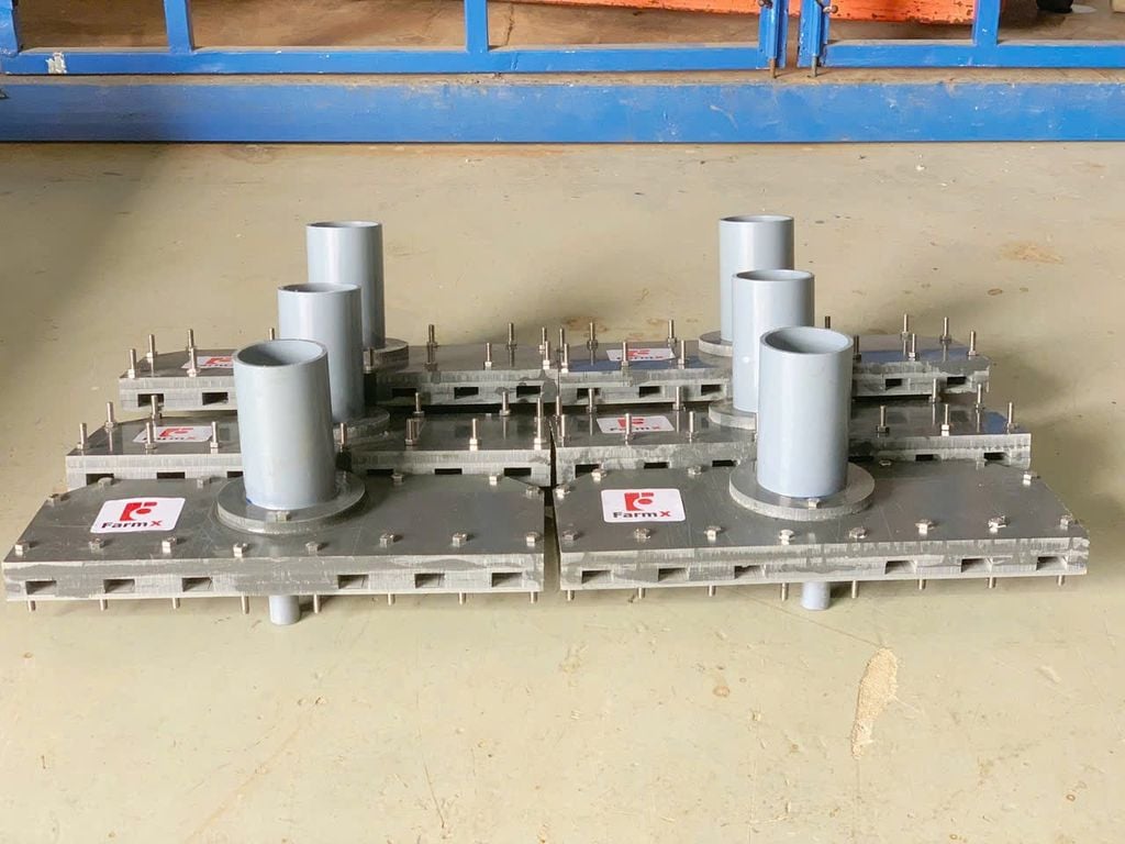 Đĩa Sục Khí Oxy 6 Tia - Tạo Oxy, Tạo Dòng Chảy Trong Ao