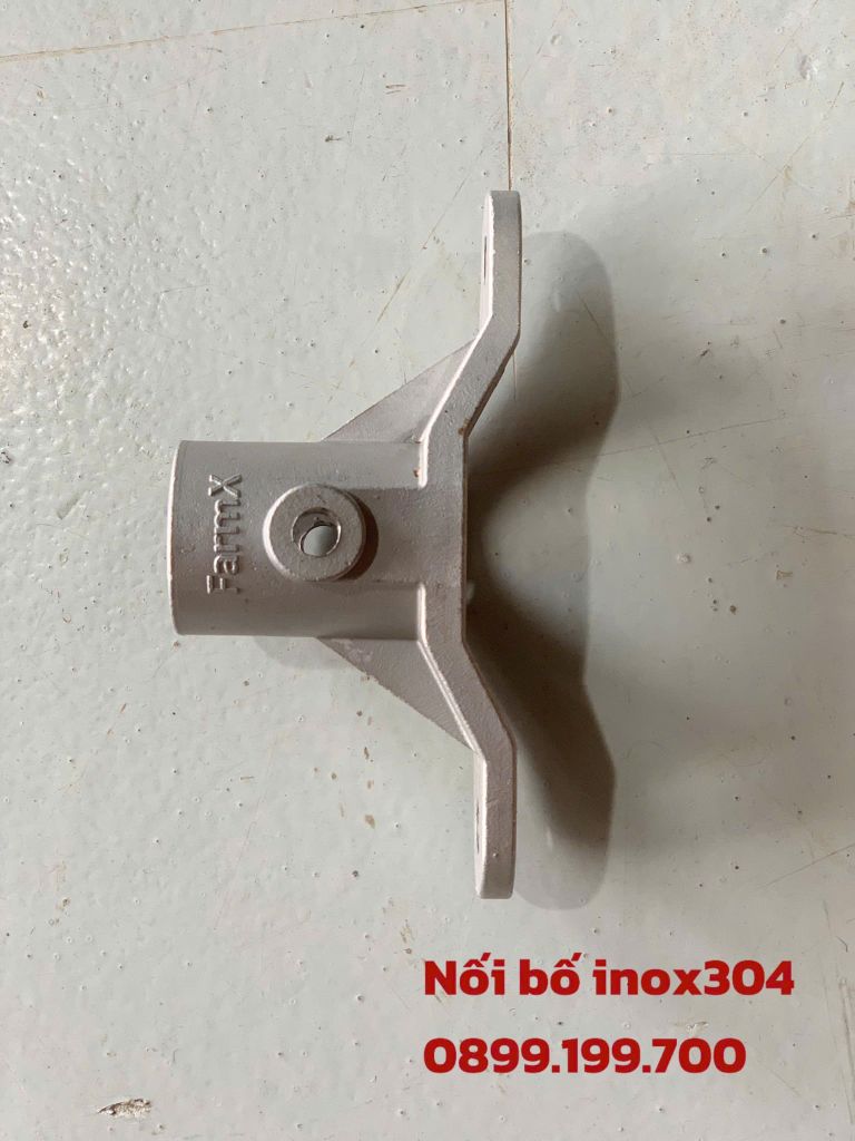Nối Bố Inox 304 Đúc Nguyên Khối - Phụ Kiện Bộ Quạt Tạo Dòng Chắc Chắn, Chống Ăn Mòn