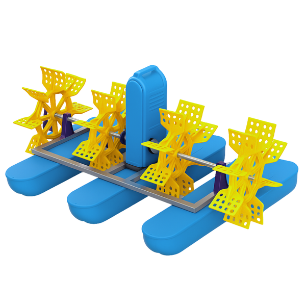  Bộ Quạt 4 Cánh 3 Phao - Tạo Dòng Chảy Mạnh Mẽ Ổn Định 