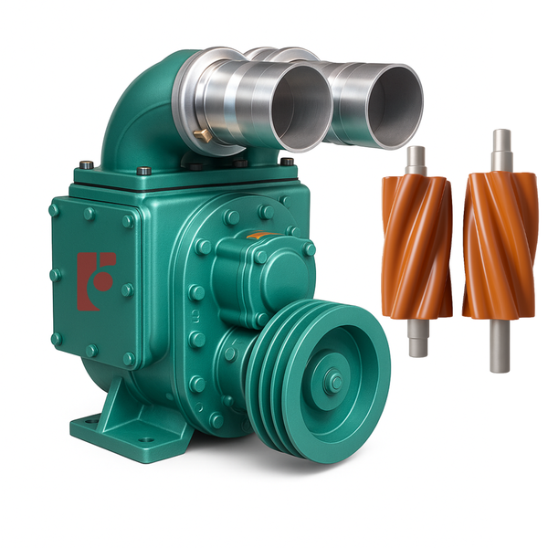  Bơm Hút Bùn Đặc, Chất Thải H100 Cao Su 