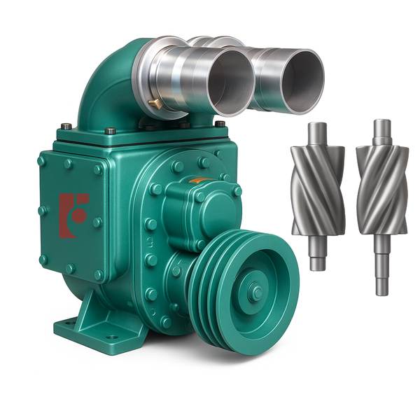  Bơm Hút Bùn Đặc, Chất Thải H100 Thép 