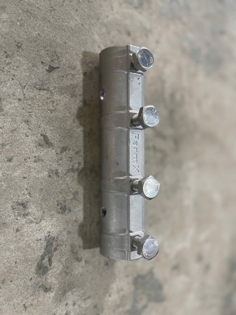Nối Thẳng Inox 304 Đúc Nguyên Khối - Phụ Kiện Bộ Quạt Tạo Dòng Chắc Chắn, Chống Ăn Mòn
