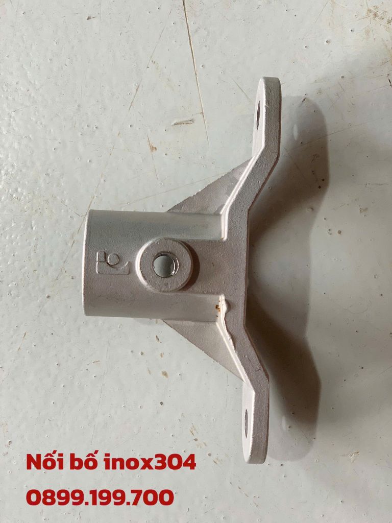 Nối Bố Inox 304 Đúc Nguyên Khối - Phụ Kiện Bộ Quạt Tạo Dòng Chắc Chắn, Chống Ăn Mòn