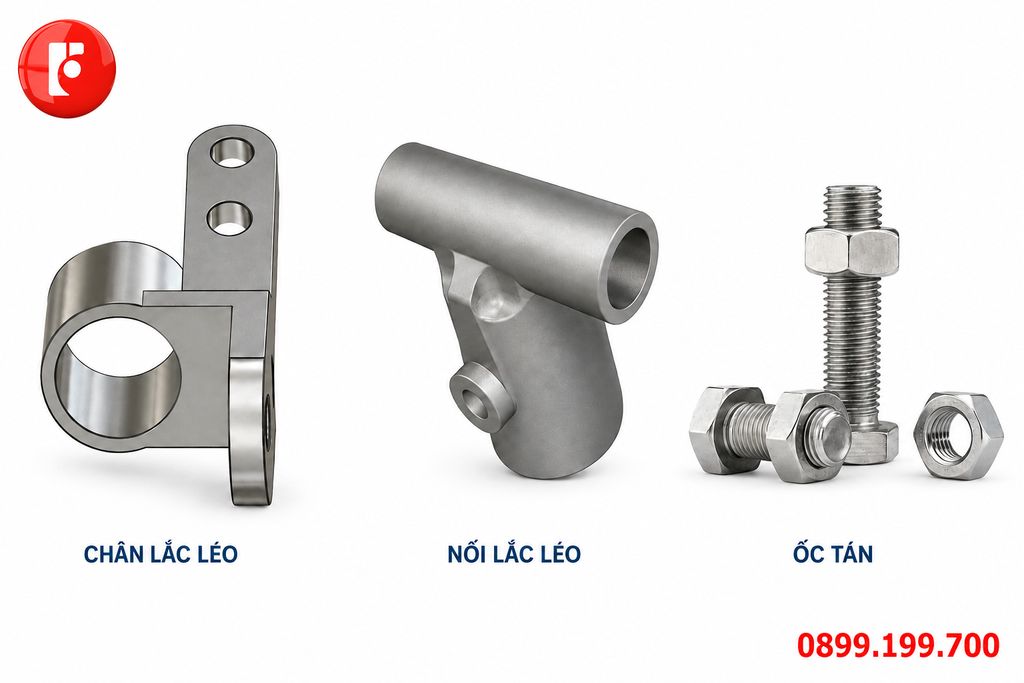 BỐ LÚC LẮC INOX 304 ĐÚC NGUYÊN KHỐI – KẾT NỐI DÀN QUẠT TẠO DÒNG BỀN BỈ, CHÍNH XÁC