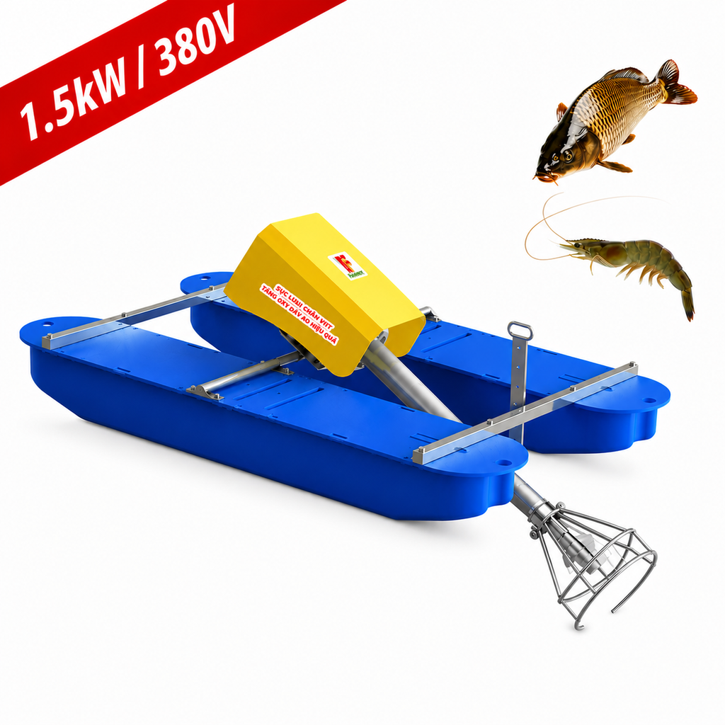 Sục Khí FarmX - Oxy Jet Trên I Công Suất 1.5KW