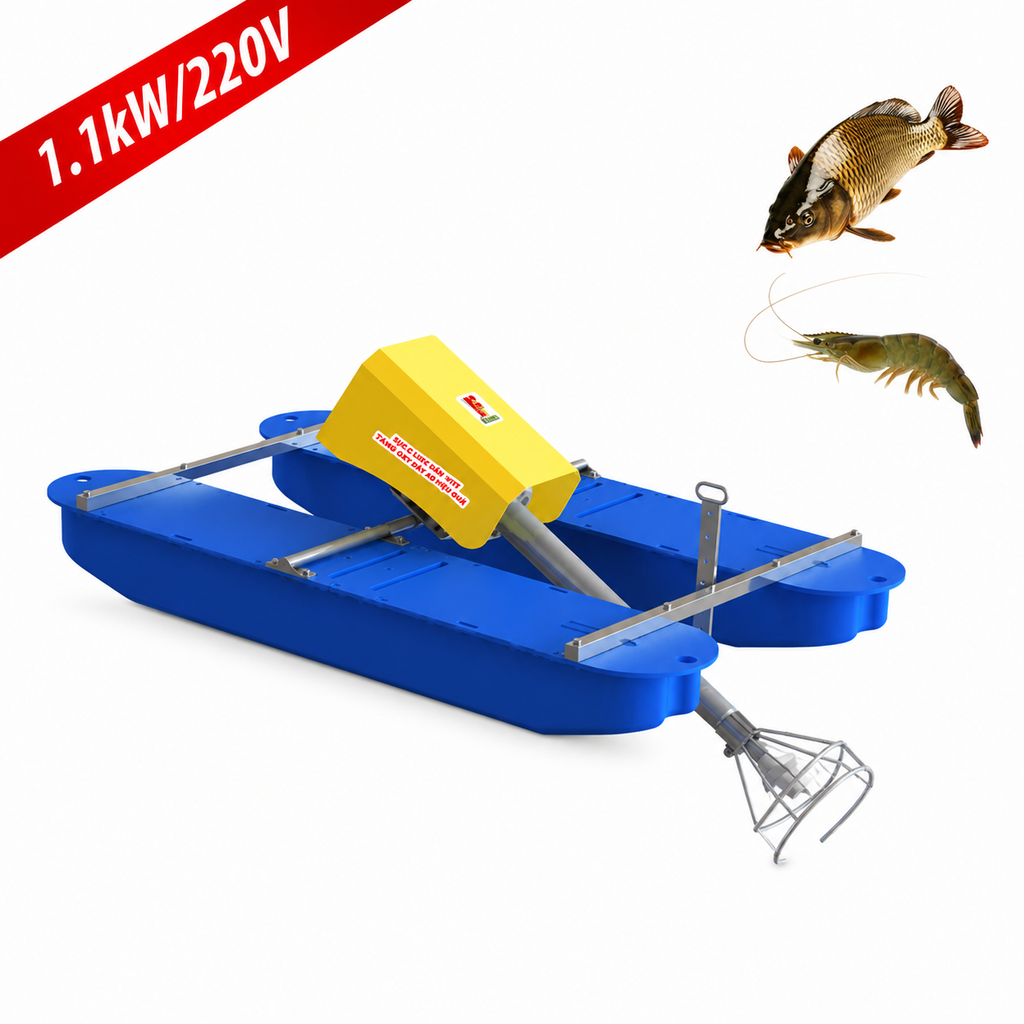 Sục Khí FarmX - Oxy Jet Trên I Công Suất 1.1KW