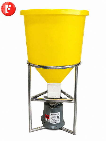 Máy Cho Tôm Ăn FarmX FEED 360 - X30 Phễu Nhựa