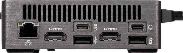  (mPC) GIGABYTE BRIX (GB-BRU7-255H) Ultra7 255H/2xD5-6400/2xNVMe/2xHDMI/1xUSB4/WF7/BT/1xLAN/VESA/nOS/ĐEN 