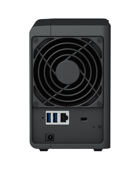 Bộ lưu trữ mạng Synology DS223 2-bay DiskStation, Realtek RTD1619B quad-core processor, 2GB non-ECC DDR4 (non-upgradable), 2Y WTY