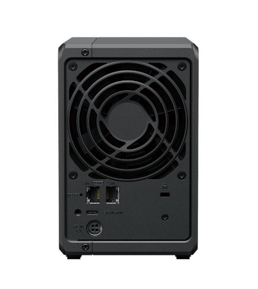  Bộ lưu trữ mạng Synology DS725+ 2-bay Plus series model (up to 7 bay) with AMD Ryzen R1600, 4 GB DDR4 ECC SODIMM, and is upgradeable to 32 GB,Built-in two M.2 NVMe slots and 1 x 2.5GbE and 1 x 1GbE RJ-45 LAN port, 3Y WTY 