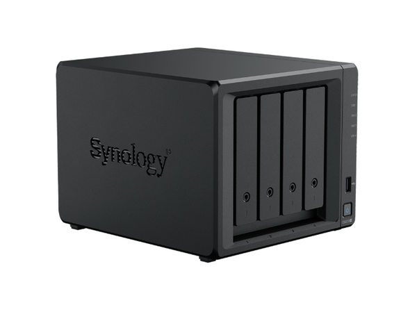  Bộ lưu trữ mạng Synology DS425+ 4-bay Plus series, Intel Celeron J4125 quad-core processor, 2 GB DDR4 non-ECC SODIMM (up to 6 GB),Built-in two M.2 NVMe slots and 1 x 2.5GbE and 1 x 1GbE RJ-45 LAN port, 3Y WTY 