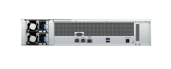  Bộ lưu trữ mạng Synology RS2423RP+II 12-bay RackStation (up to 24-bay),AMD Ryzen V1780, 8GB DDR4 ECC default memory, expandable up to 32GB,1x 10GbE RJ-45 and 2 x 1GbE ports, 1 × PCIe 3.0 slot, 3Y WTY 