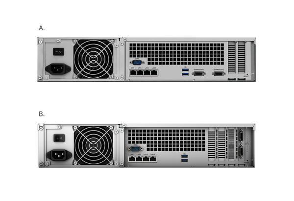  Bộ lưu trữ mạng Synology RS3618xs 12-bay RackStation (up to 36-bay), Quad Core 2.4 GHz (turbo to 2.7 GHz), 8GB RAM (up to 64GB), 10GbE NIC support (optional), 5Y WTY 