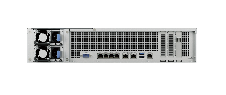 Bộ lưu trữ mạng Synology SA3410 12-bay RackStation (Supports up to 7 x RX1222sas expansion units), Xeon D-1541 CPU, 8-core 2.1 (base) / 2.7 (turbo) GHz, 16GB ECC RDIMM, expandable up to 128GB, 2 x 10GbE, Redundant power, SAS compatible, 5Y WTY