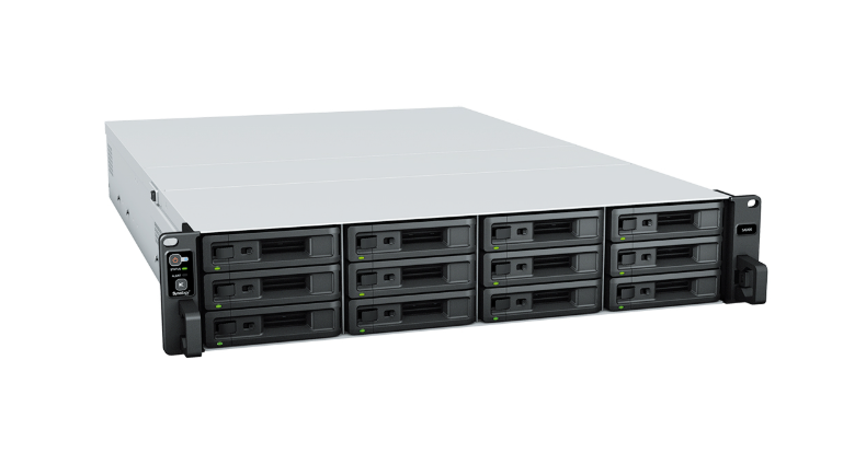 Bộ lưu trữ mạng Synology SA6400 12-bay RackStation (up to 8 expansion ports via Mini-SAS HD), AMD EPYC CPU platform, 12-core, 32GB DDR4 by default, expandable up to 1024GB, 5Y WTY