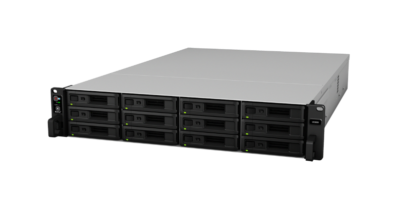 Bộ lưu trữ mạng Synology UC3200 12-bay Dual Controller Active-Active iSCSI Server (up to 36-bay), Quad Core 2.4GHz, 8GB RAM up to 64GB, 10GbE Base T, SAS compatible, 5Y WTY