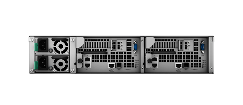 Bộ lưu trữ mạng Synology UC3200 12-bay Dual Controller Active-Active iSCSI Server (up to 36-bay), Quad Core 2.4GHz, 8GB RAM up to 64GB, 10GbE Base T, SAS compatible, 5Y WTY