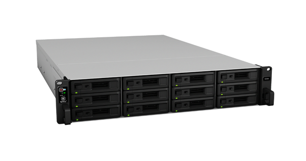  Bộ lưu trữ mạng Synology UC3200 12-bay Dual Controller Active-Active iSCSI Server (up to 36-bay), Quad Core 2.4GHz, 8GB RAM up to 64GB, 10GbE Base T, SAS compatible, 5Y WTY 