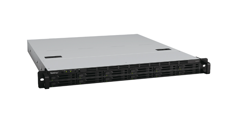 Bộ lưu trữ mạng Synology FS2500 12-bay 2.5'' SATA All-flash storage, Quad Core 3.35GHz (turbo to 3.6GHz), 8GB RAM (up to 32GB), 5Y WTY