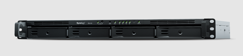 Bộ phận mở rộng Synology RX418 4-bay SATA expansion unit for RS1219+, RS820RP+, RS820+, RS819, RS818RP+, RS818+, RS816, RS815RP+, RS815+, RS815, 3Y WTY