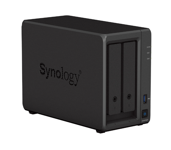 Đầu ghi Camera Synology Deep Video Analytics NVR: 2-bay, 8 default licenses (up to 16ch), 3Y WTY