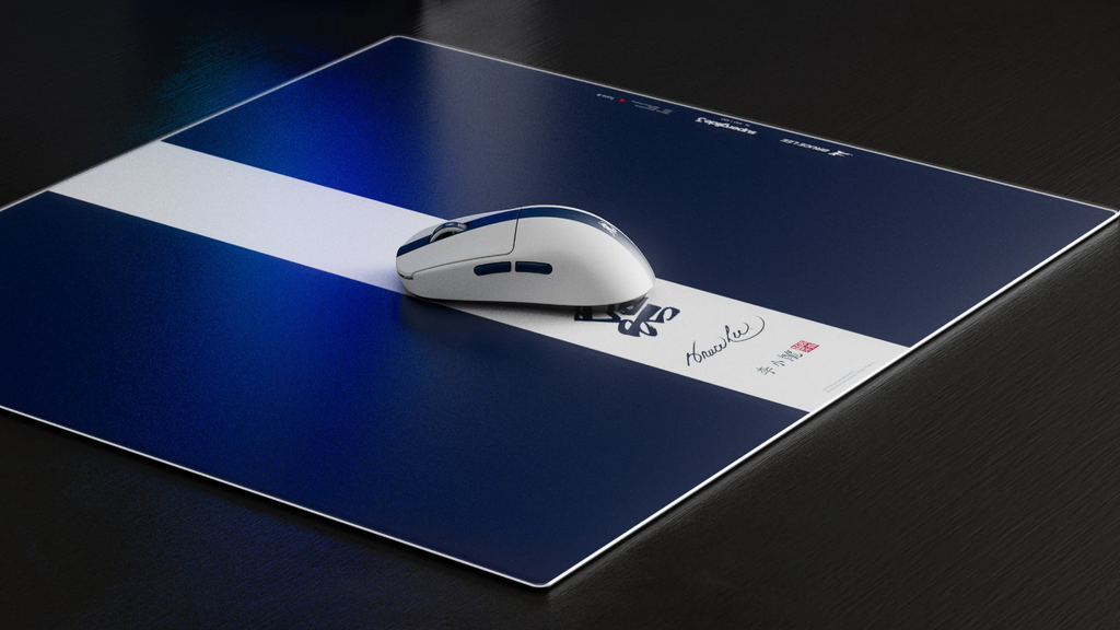 Bàn di chuột Pulsar Superglide Pad v3 x Bruce lee 85th ED Navy XL