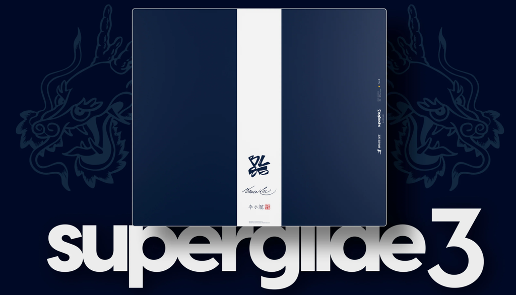 Bàn di chuột Pulsar Superglide Pad v3 x Bruce lee 85th ED Navy XL