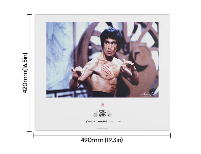 Bàn di chuột Pulsar Superglide Pad v3 x Bruce lee 85th ED Bruce Lee Picture XL