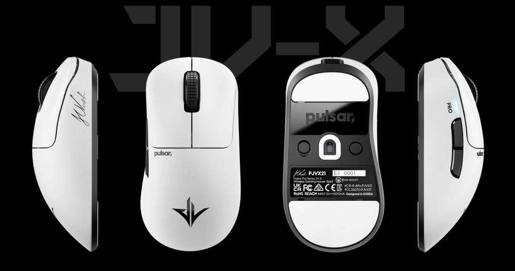 Chuột Pulsar không dây Pro Series JV-X Size2 White