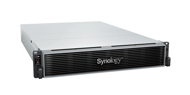 Bộ lưu trữ mạng Synology RS4826xs+ 12-bay (up to 48-bay) Xeon D-1739 model, featuring dual 10GbE ports, 16GB DDR4 RAM (up to 96GB), PCIe 4.0 expansion, 5Y WTY