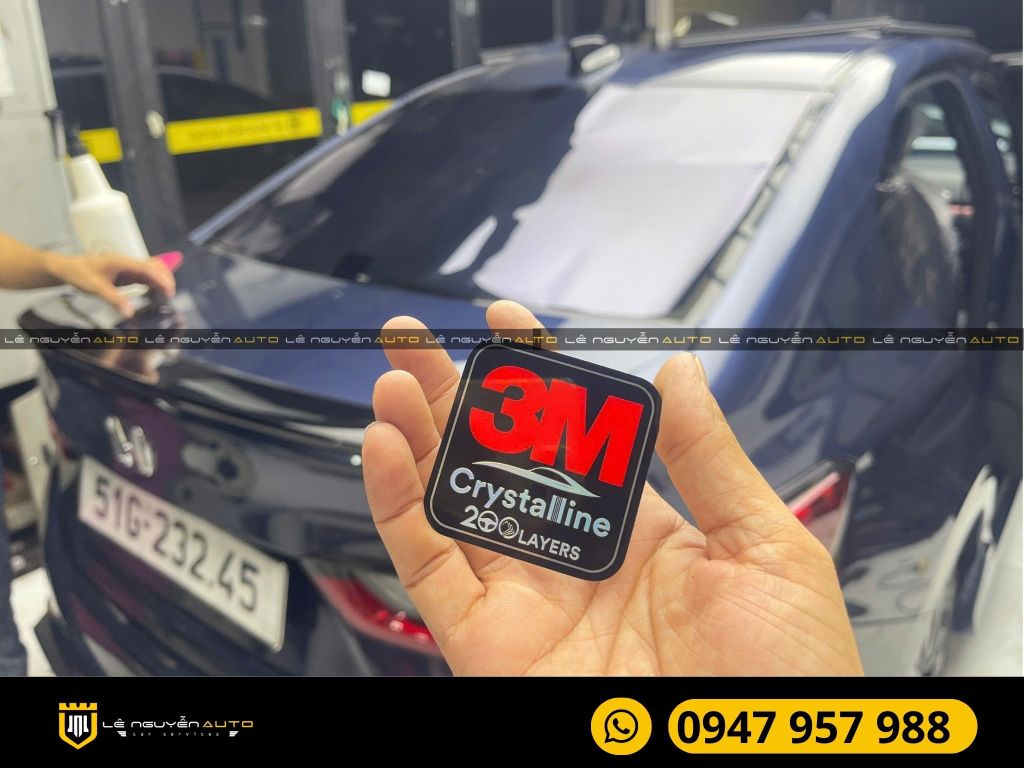 HONDA CITY DÁN PHIM CÁCH NHIỆT 3M CRYSTALLINE